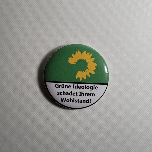 Button "Grüne Ideologie..."