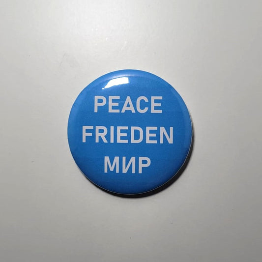 Button "PEACE FRIEDEN МИР"