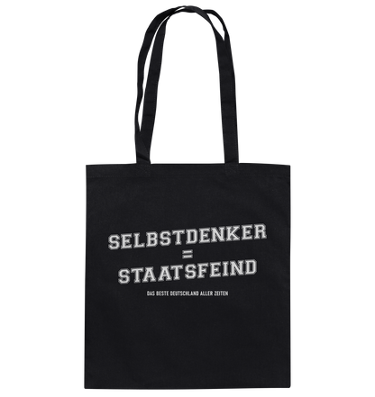 Selbstdenker = Staatsfeind - Baumwolltasche