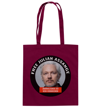 Free Julian Assange - Baumwolltasche