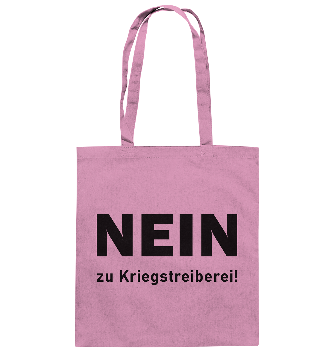 Nein zu Kriegstreiberei - Baumwolltasche