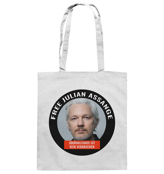 Free Julian Assange - Baumwolltasche
