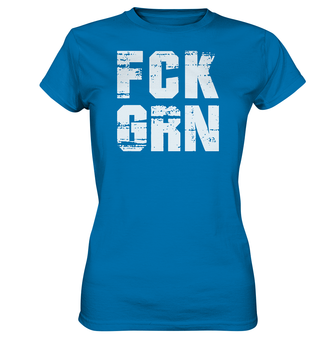 FCK GRN Weiss - Ladies Premium Shirt