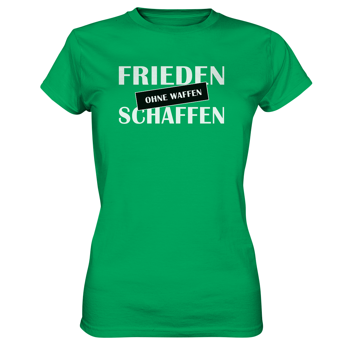 Frieden schaffen ohne Waffen - Ladies Premium Shirt