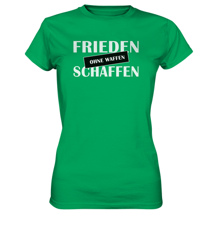 Frieden schaffen ohne Waffen - Ladies Premium Shirt