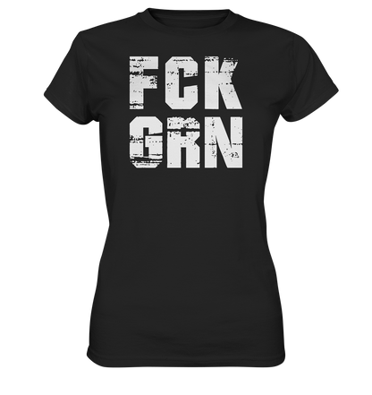 FCK GRN Weiss - Ladies Premium Shirt