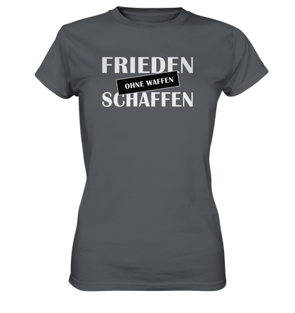 Frieden schaffen ohne Waffen - Ladies Premium Shirt