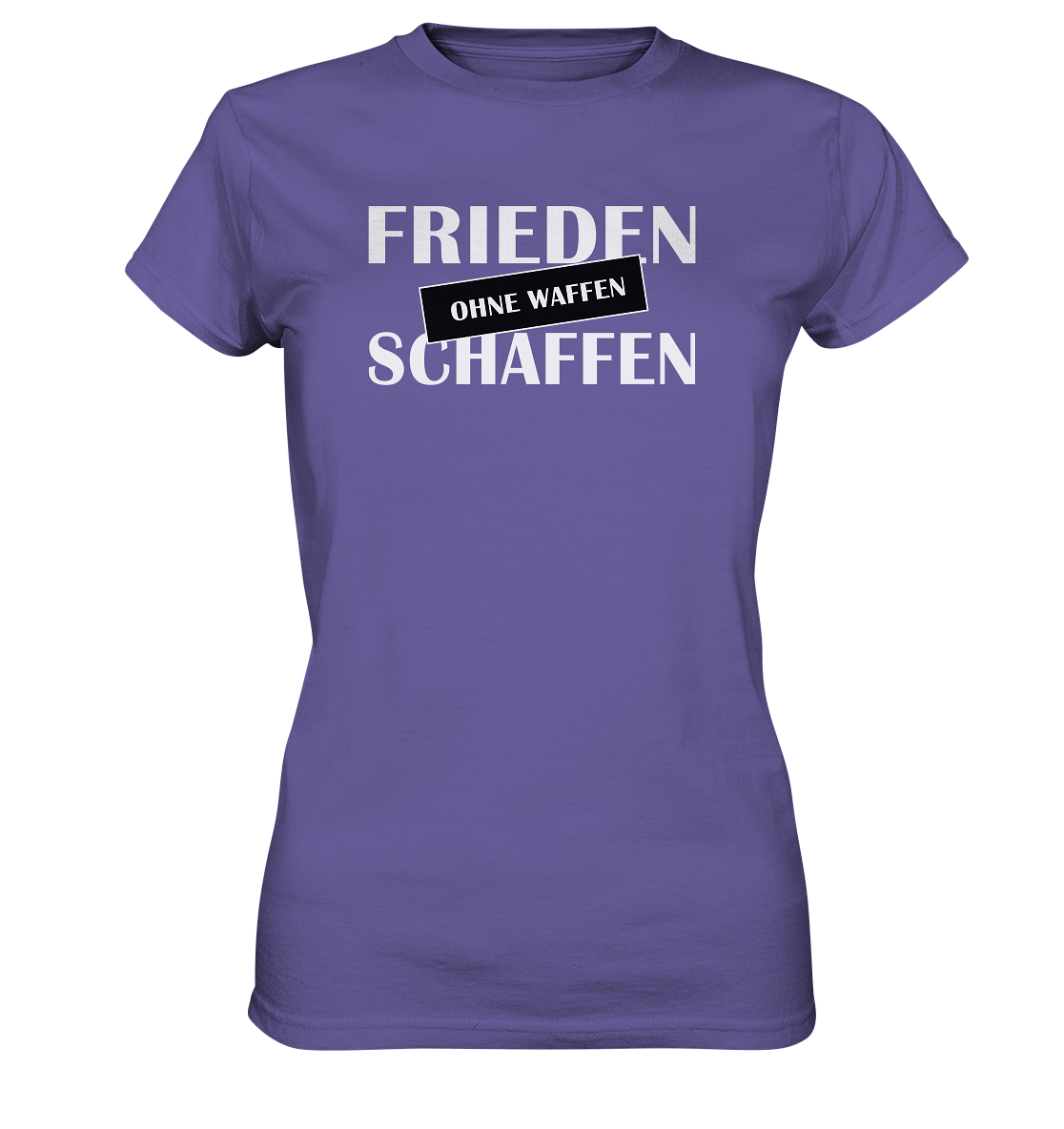 Frieden schaffen ohne Waffen - Ladies Premium Shirt