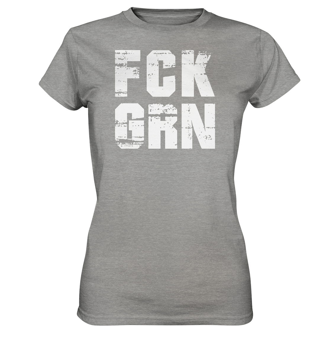 FCK GRN Weiss - Ladies Premium Shirt