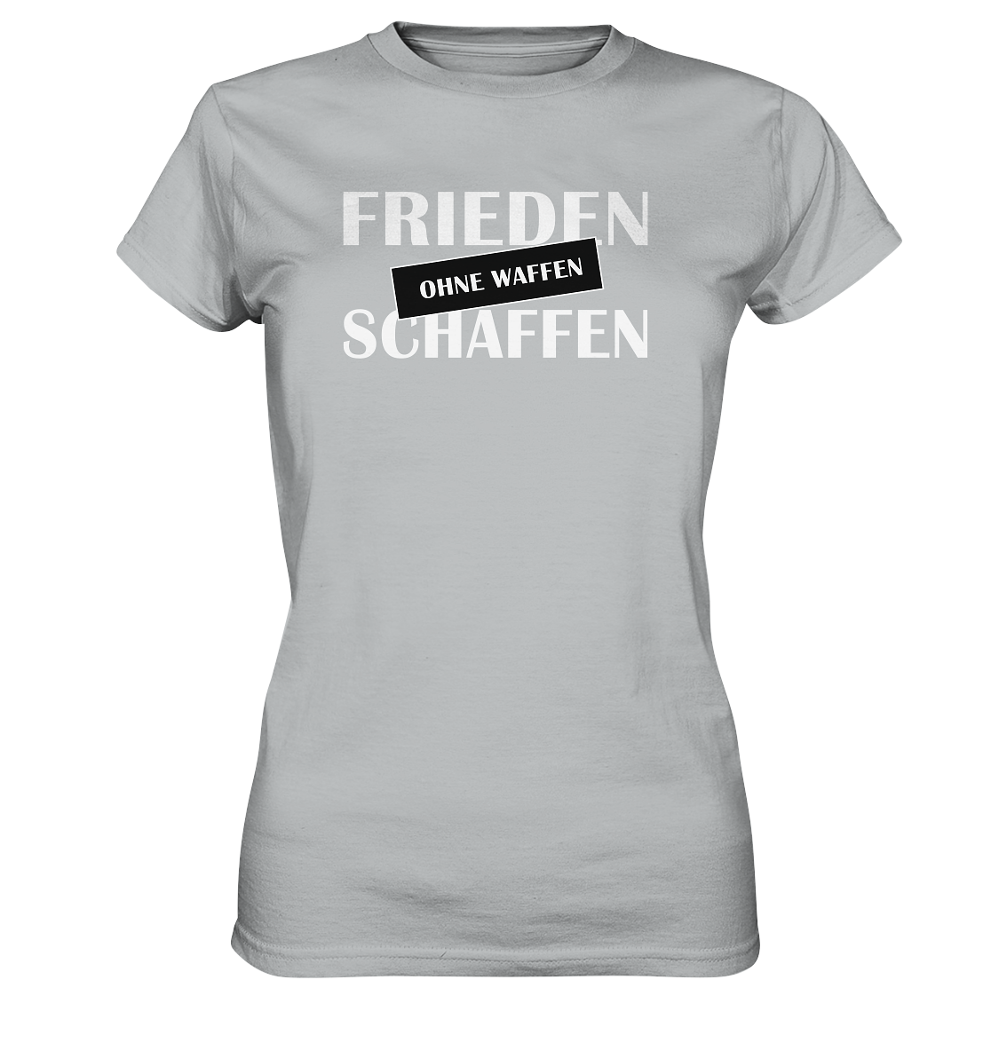 Frieden schaffen ohne Waffen - Ladies Premium Shirt