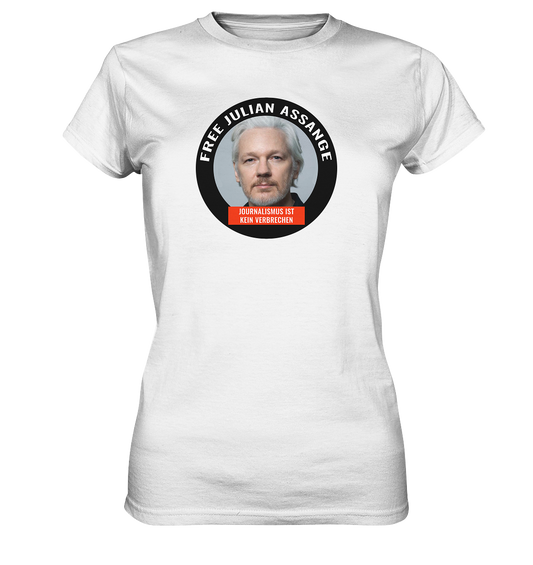 Free Julian Assange - Ladies Premium Shirt